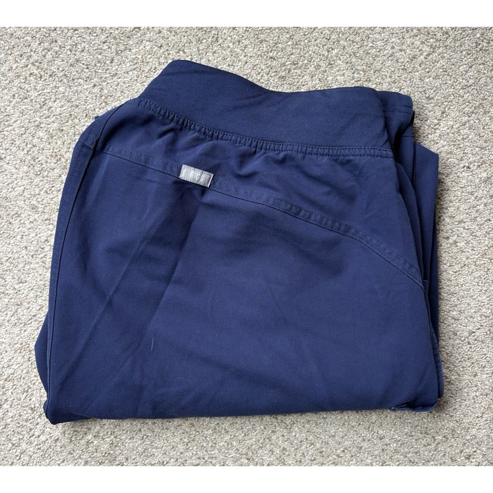 Figs Women's Kade Cargo Scrub Pants XL Tall Navy Blue Style T21004T